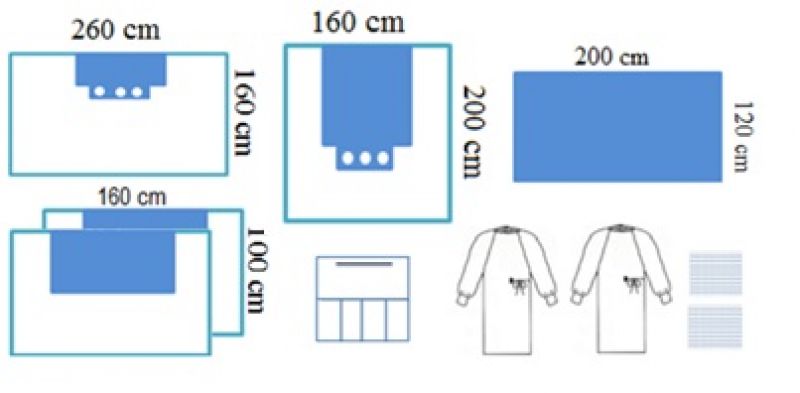 KIT CIRURGICO UNIVERSAL ESTÉRIL V C AVENTAL